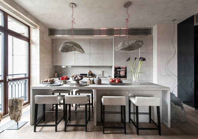 Iluminación en estilo contemporáneo