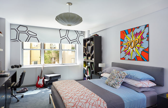 teenager's room interior