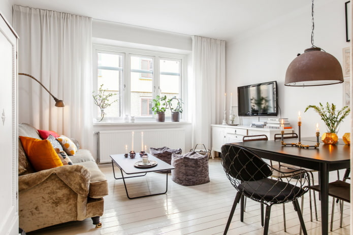 foto de un interior de estilo contemporáneo