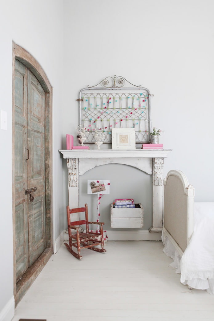Estilo provenzal para una habitación de niña