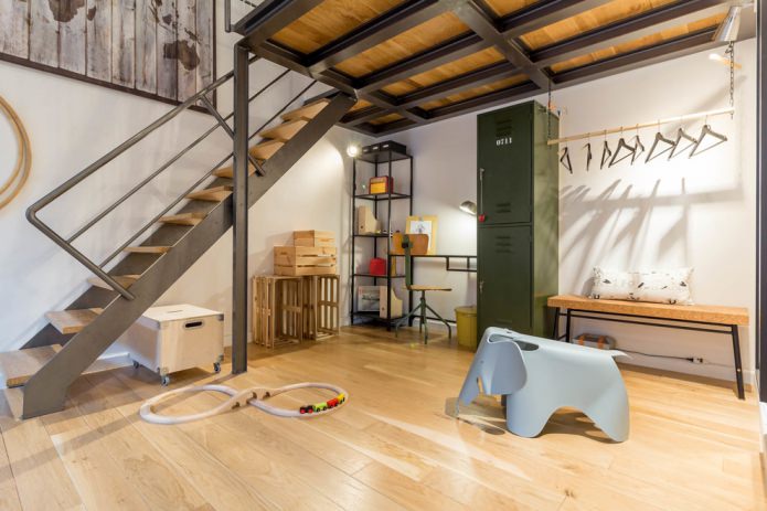 Loft en el ático