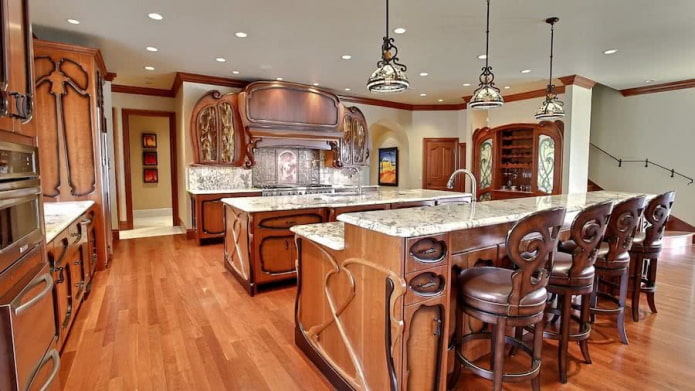 cocina de estilo moderno