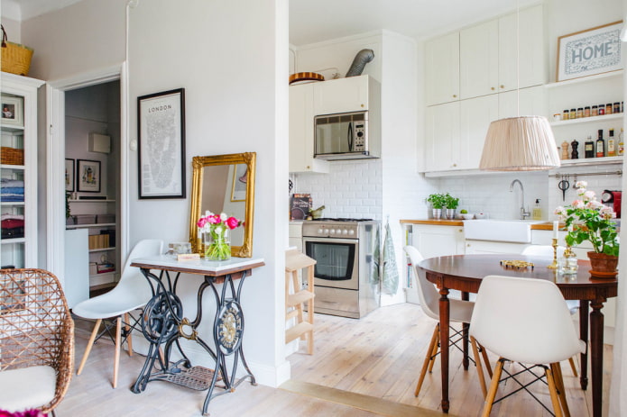 cocina de estilo vintage
