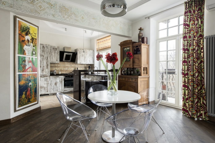 cocina de estilo grunge
