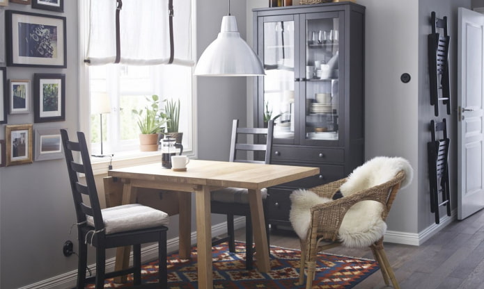 diseño plegable en estilo escandinavo