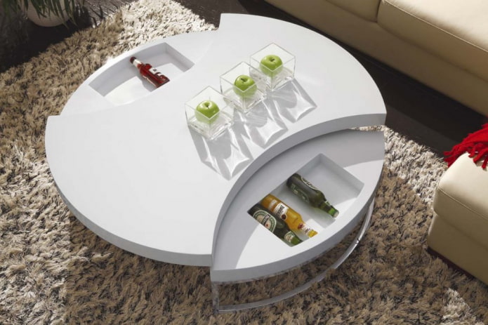 Mesa transformadora pequeña