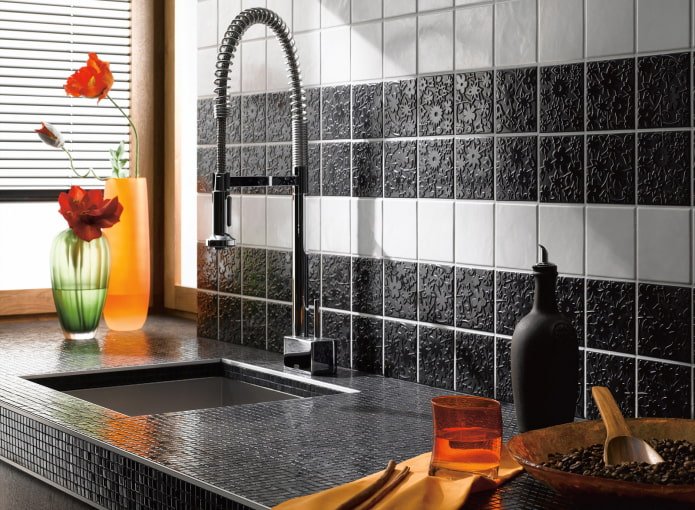 mosaic countertop