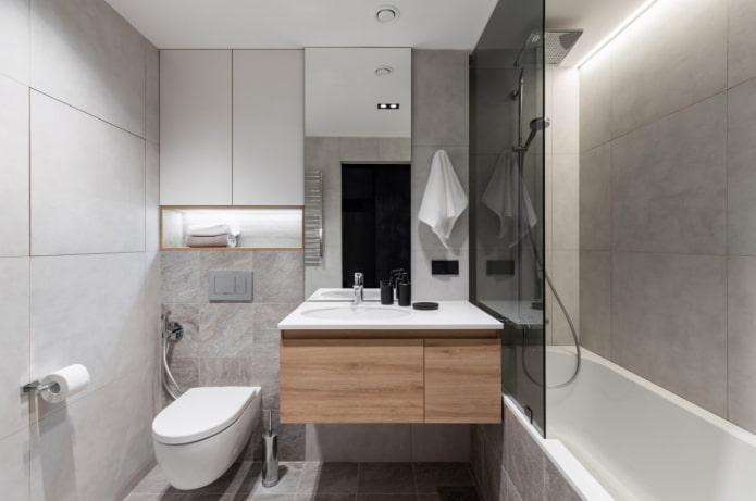 azulejos de hormigón para el baño