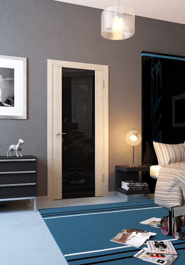 Puertas claras con inserciones en el interior