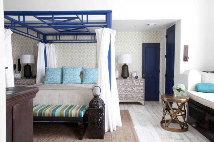 Puertas azules