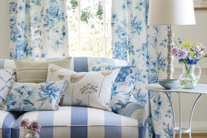 textiles en estilo provenzal