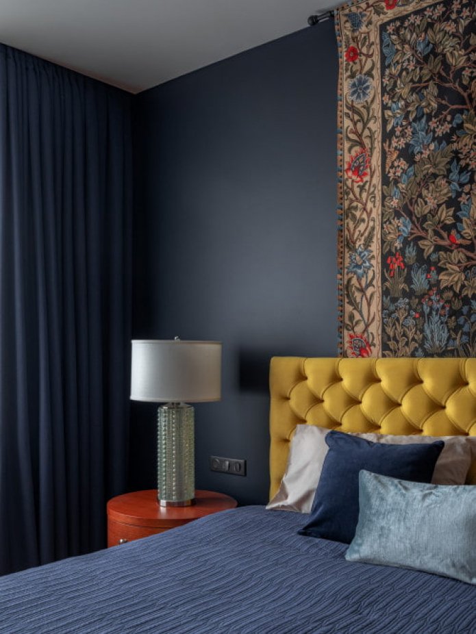 decoración de dormitorio brillante