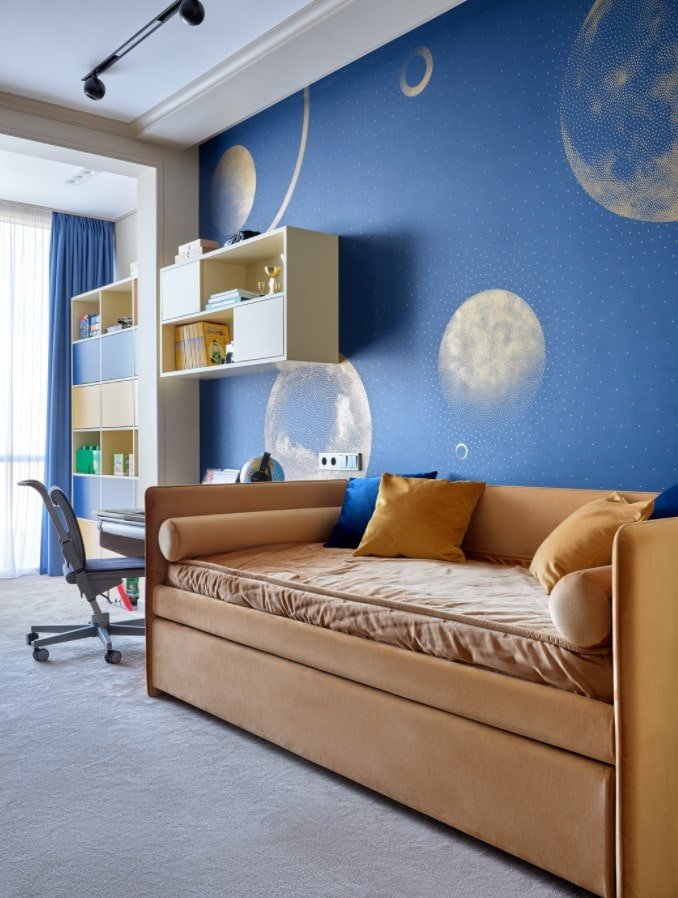 iluminación del techo en la habitación infantil