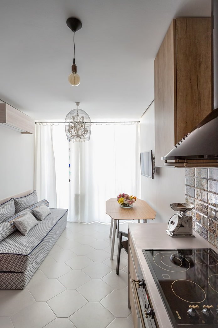 sofa para la cocina
