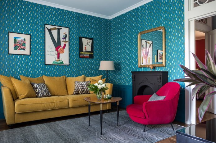 Muebles tapizados en tonos claros