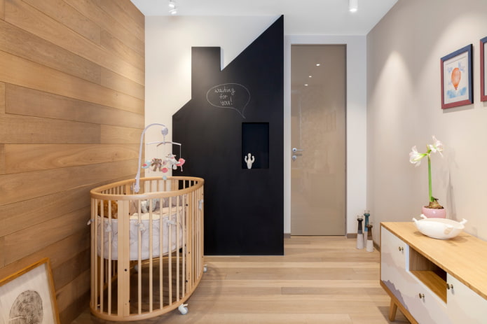 Puertas beige en el interior