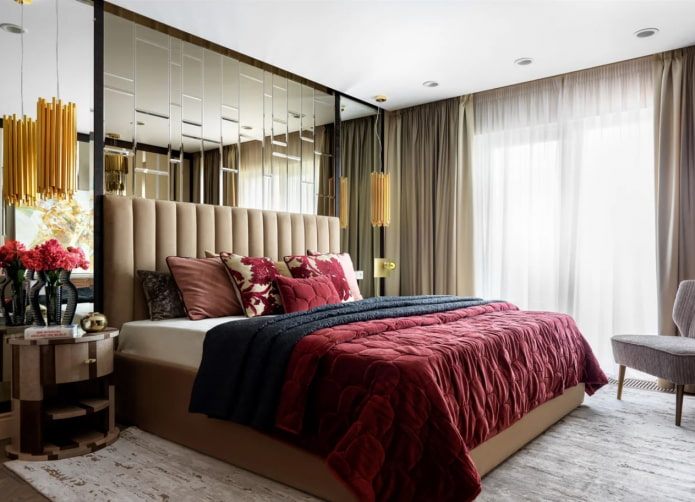 dormitorio de estilo moderno
