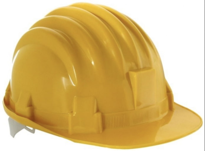 casco amarillo