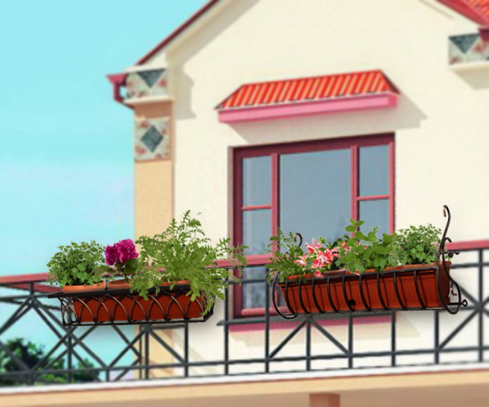 cestas con flores