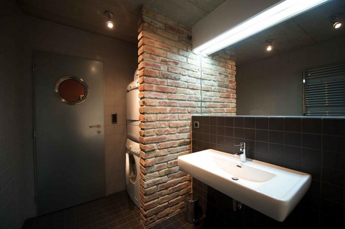 baño con lavadero