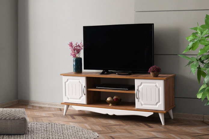 Mueble de TV en el interior
