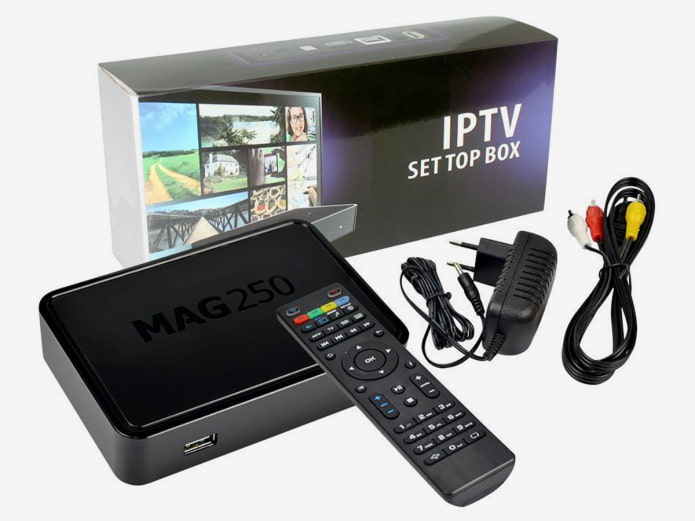 decodificador iptv de un proveedor