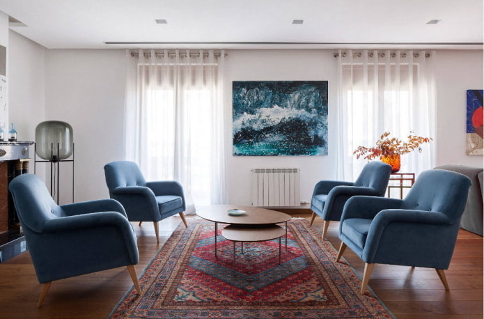 cortinas con ojales en el interior
