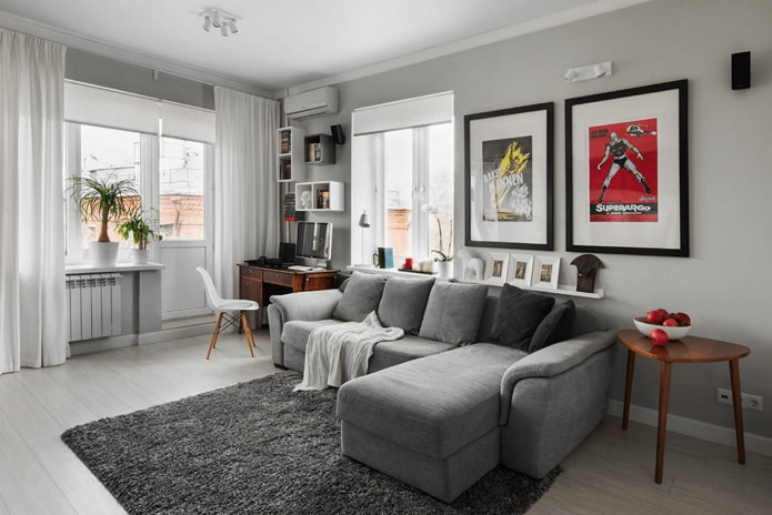 corner apartment inside