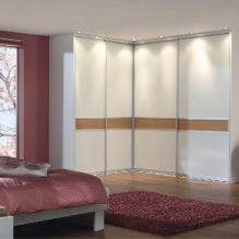 Armario esquinero en el dormitorio: tipos, contenido, medidas, diseño-6