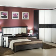 Armario esquinero en el dormitorio: tipos, contenido, tamaños, diseño-15