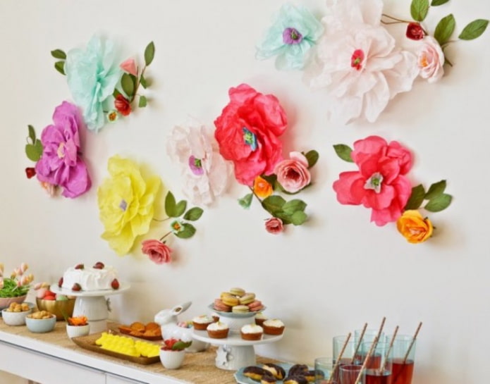 Flores de papel