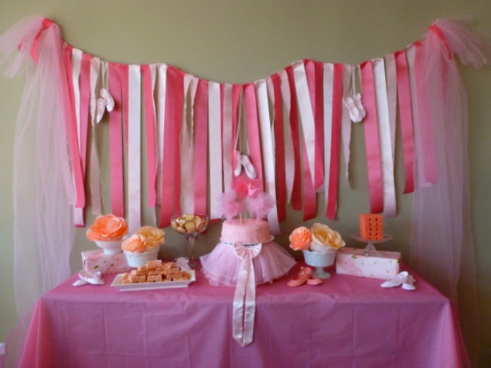 Decoración de cintas