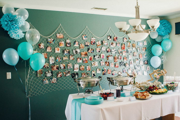 Collage de fotos para el cumpleañero