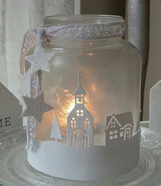 Candelabro de Año Nuevo DIY