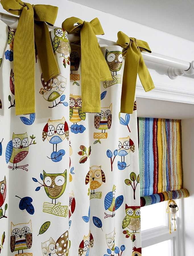 Lazos en habitaciones infantiles