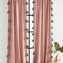 ¿Cómo decorar cortinas con tus propias manos?-4