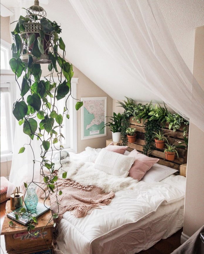 Almohadas blancas y rosas
