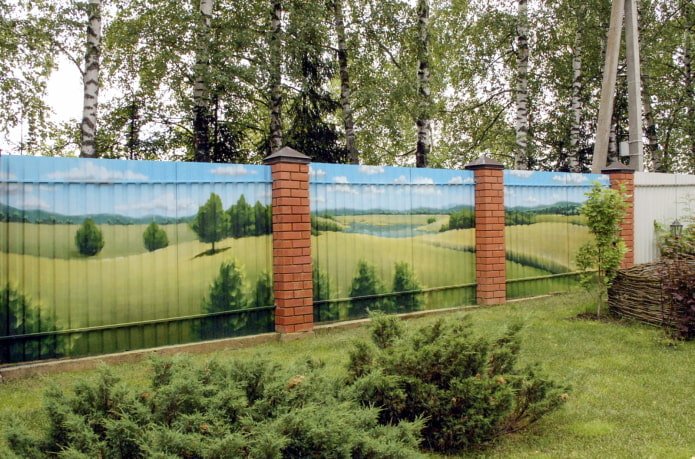Pintura de cercas