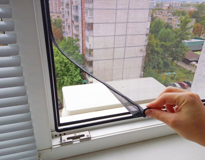 malla para ventanas con velcro