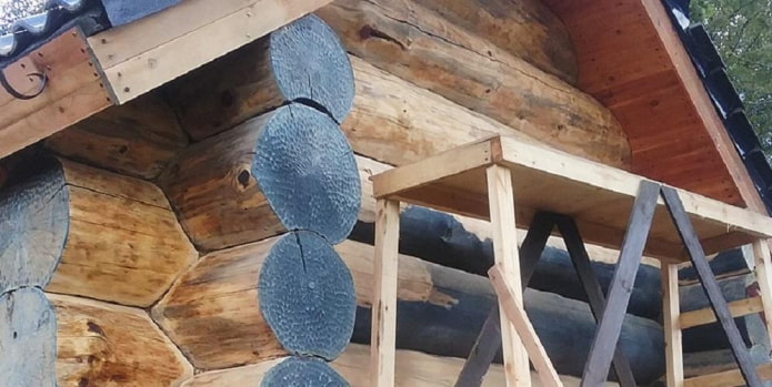 Limpieza de la superficie de madera