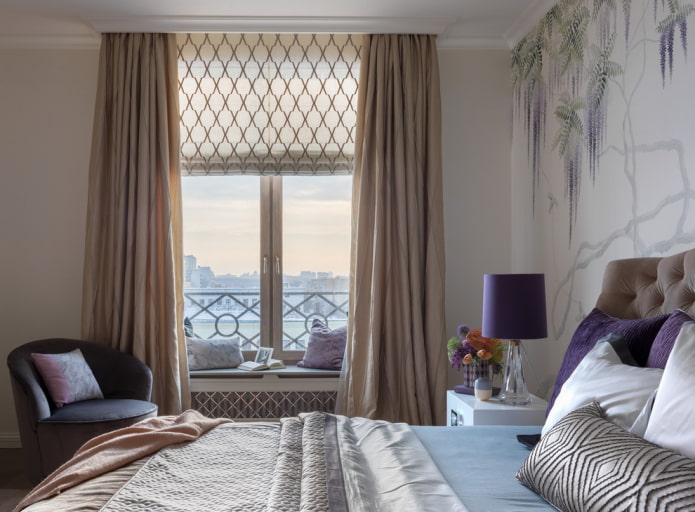 Cortinas y persianas romanas