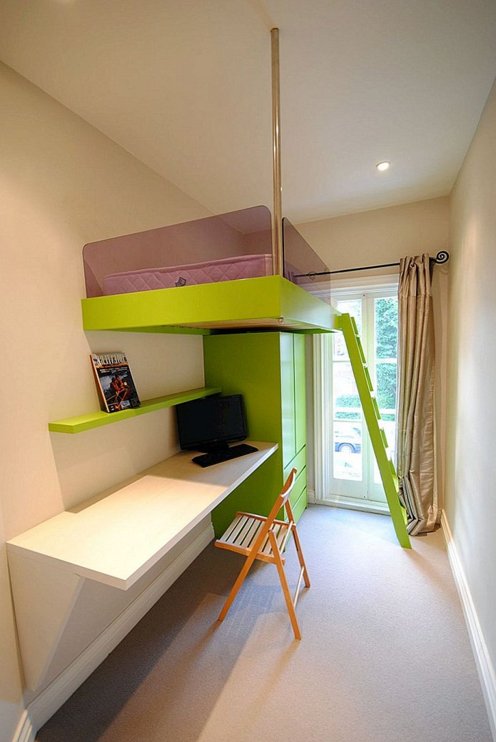 habitación infantil minimalista