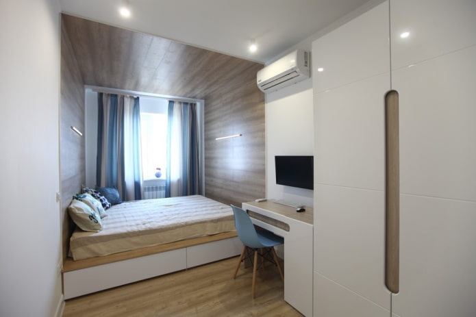 zonificación del dormitorio