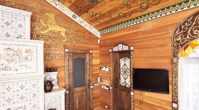 Pared de madera