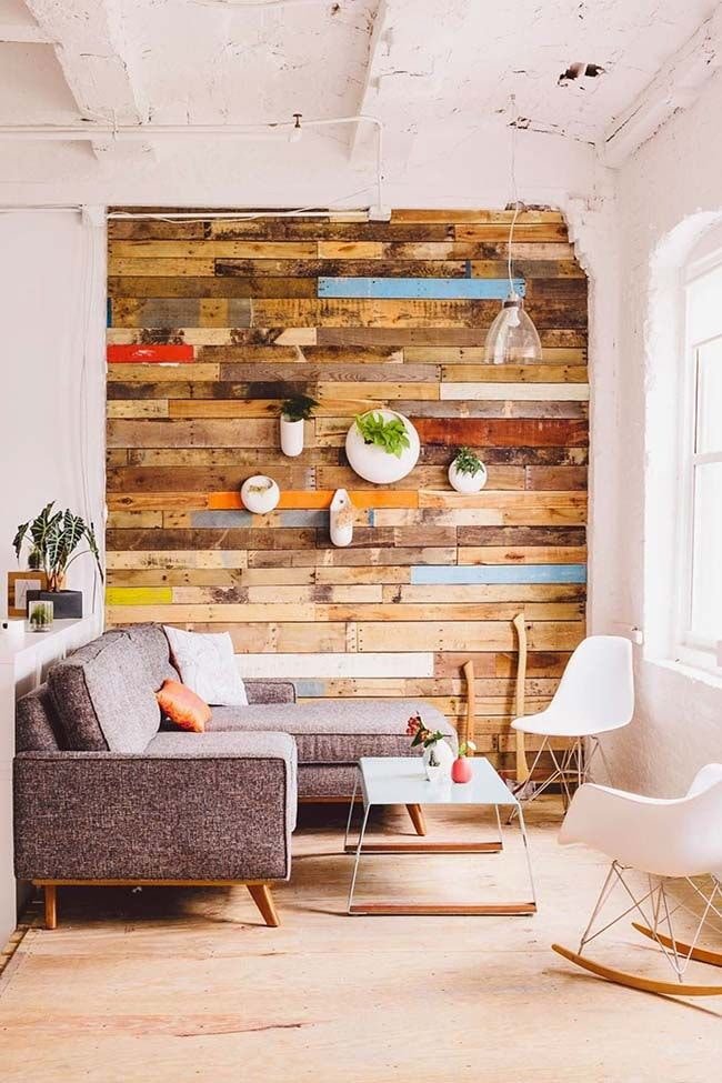 acabado decorativo con tablillas