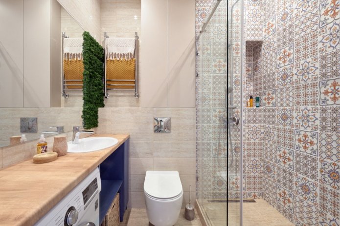 ducha en el baño