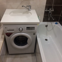 Cómo decorar bellamente el interior de un baño de 2 m²?-3