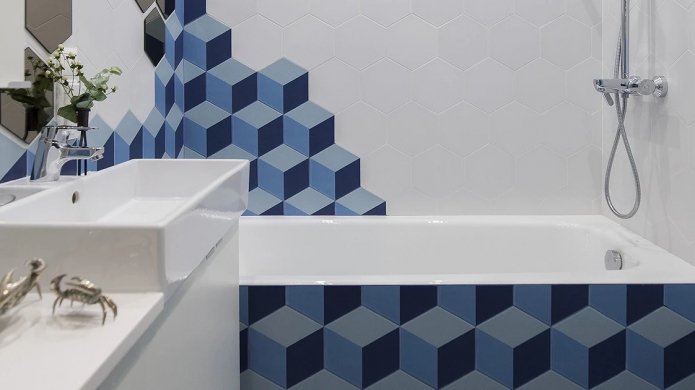 acabado de baño pequeño