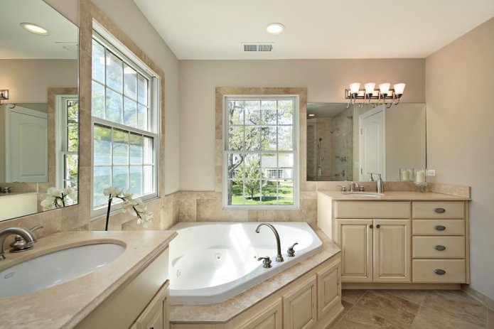 Baño de estilo clásico