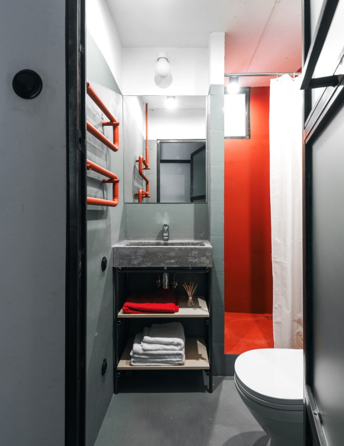 iluminación del baño